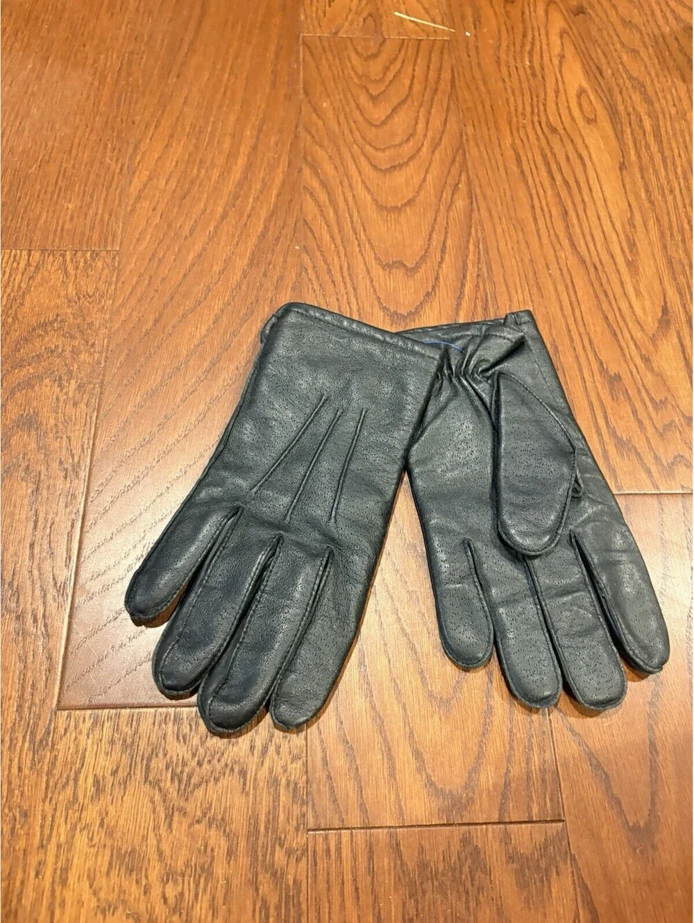 Thinsulate Black Leather Lined Winter Gloves 40 gram Womens Size XLarge